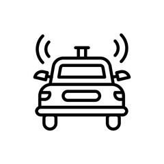 Autonomous icon in vector. Logotype