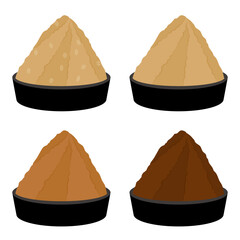 味噌のイラストセット