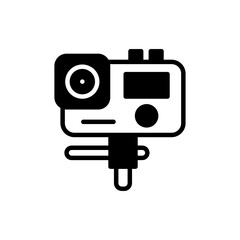 Fototapeta premium Extreme Camera icon in vector. Logotype