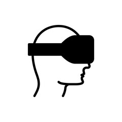 Virtual Reality icon in vector. Logotype