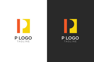 Creative letter P logo design