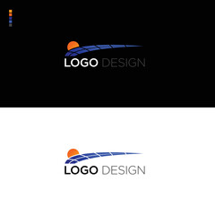 Branding Solar Logo Design with a Sun and Solar