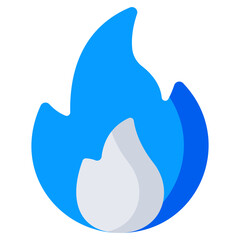 Perfect design icon of fire