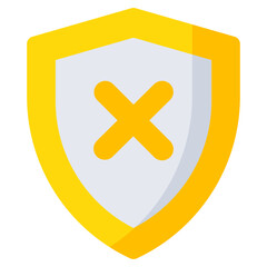 Fototapeta premium Perfect design icon of no security 