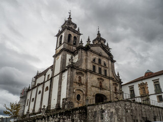 Fototapeta na wymiar San Martinho Tibaes Monastery in Braga - Portugal