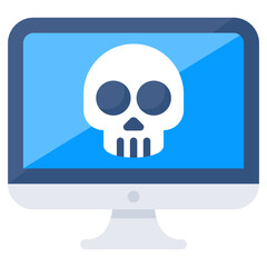 Perfect design icon of system hacking 