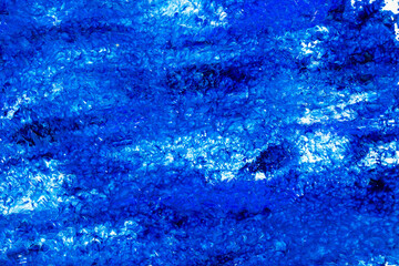 Blue paint texture background blue color