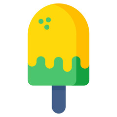 Popsicle icon, editable vector