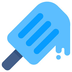 Ice pop icon, editable vector