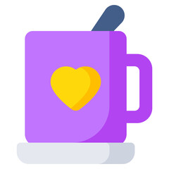 Vector design of coffee cup