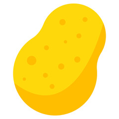 Editable design icon of potato 