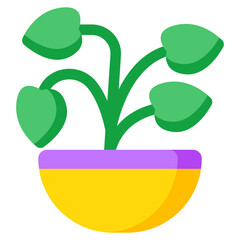 Premium download icon of indoor plant 