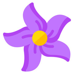 Trendy design icon of star flower 
