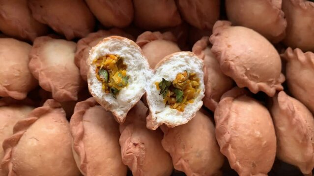 traditional pastry called empanadas or panada.