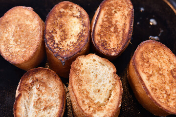 おいしそうに焼けたフレンチトースト