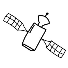 Outer Space Vector Doodle Icon
