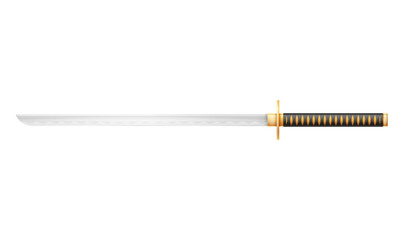 katana sword ninja weapon japanese warrior assassin vector illustration