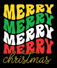 Merry Christmas shirts Print Template, Xmas Ugly Snow Santa Clouse New Year Holiday Candy Santa Hat vector illustration for Christmas hand lettered