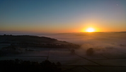 misty Morning West Yorkshire