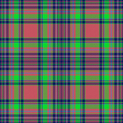 Vector textile plaid. Tartan pattern check. Background fabric seamless texture.