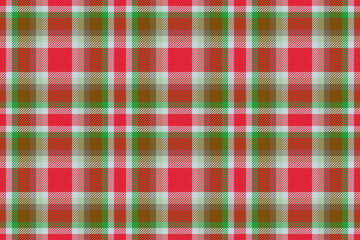 Background pattern textile. Vector seamless check. Texture tartan fabric plaid.
