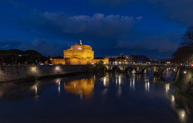 Castel Sant Angelo di notte