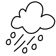 Doodle Icon Weather Vector