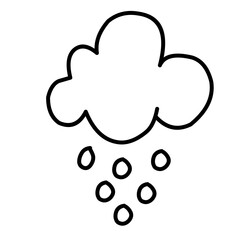 Doodle Icon Weather Vector