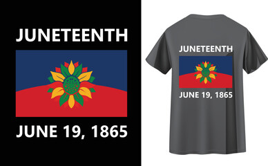 Juneteenth Day t-shirt design