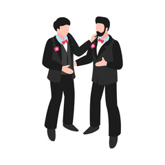 Isometric Gay Marriage Composition