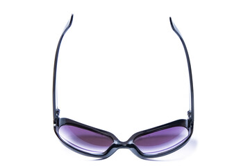 stylish sunglasses on a white background