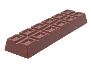 Chocolate bar isolated on white