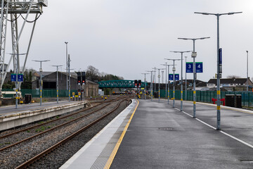 railway in the city