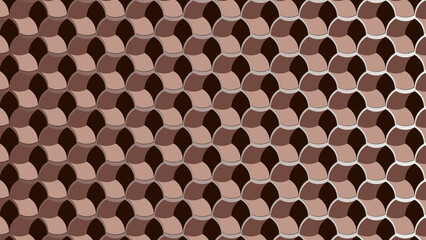 Ancient/Prehistoric Color scheme - Geometrical textured pattern with decorative ornamental illustrations for desktop, wallpaper, background, texture (Vintage, antique, art, old, retro, floral, tile)