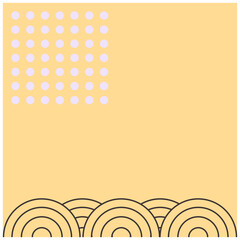 vector banner background square social media post