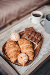 croissant with chocolate
