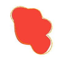 Abstract blob line