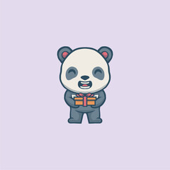Cute Panda Vector