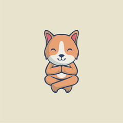 Cute Dog Vector