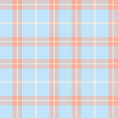 Pastel Minimal Plaid textured Seamless Pattern
