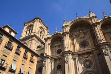 Fototapeta na wymiar Granada cathedral, Spain