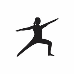 Fototapeta na wymiar logo yoga movement 