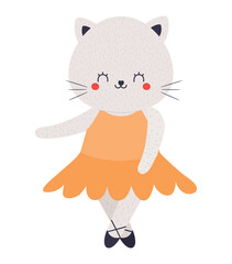 cat dancer of ballet