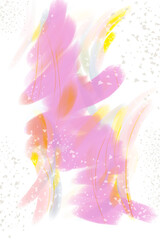 Abstract illustration with contemporary shapes
