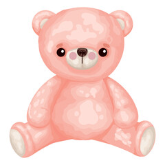pink teddy design