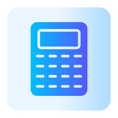 calculator gradient icon