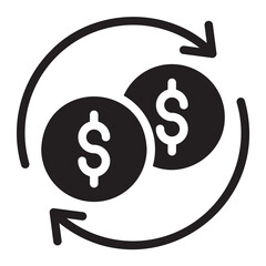 exchange glyph icon