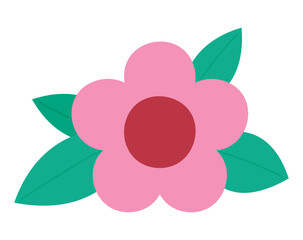 pink flower design
