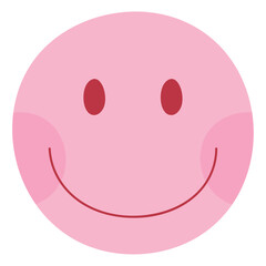 pink emoji illustration