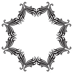 Fototapeta premium frames in vintage style with elements of ornament, art, pattern, background, texture, Vector illustration eps 10, Art.